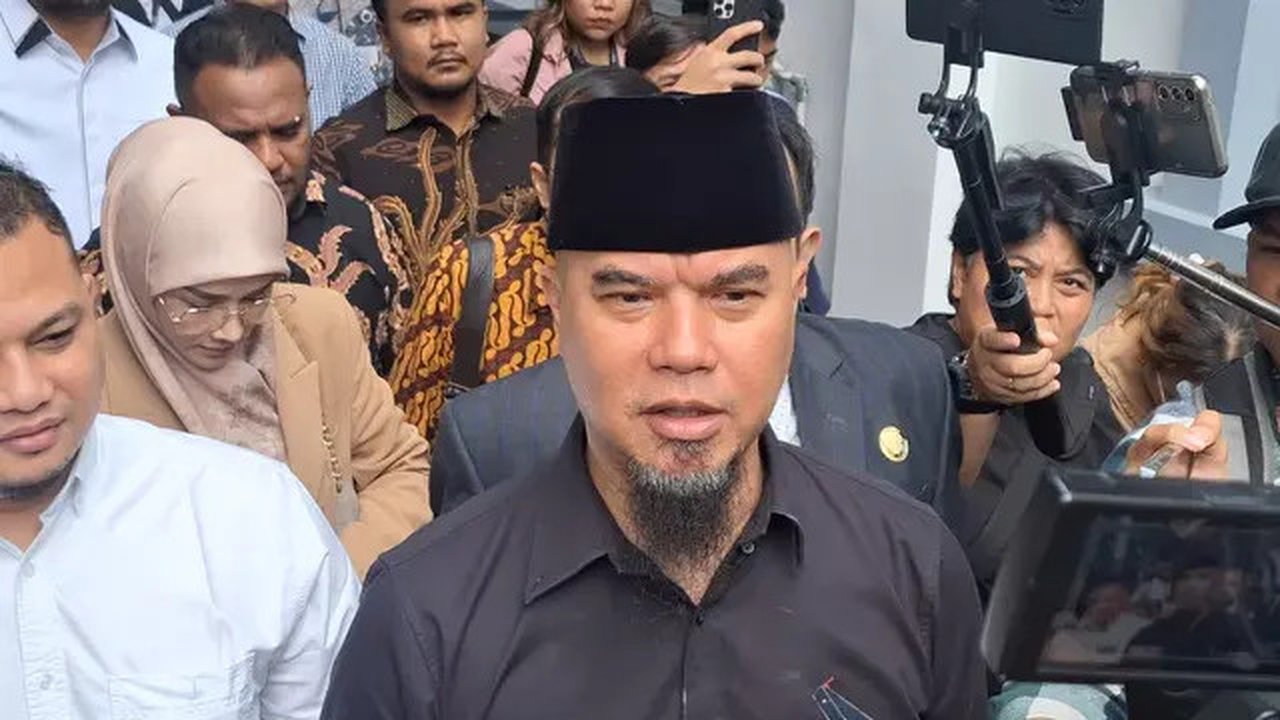 Ahmad Dhani di KPAI, Jakarta Pusat, Rabu (9/7/2025). (Dok. via M/ Altaf Jauhar)