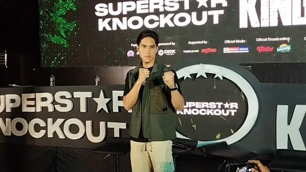 El Rumi sangat bersemangat tanding ulang melawan Jefri Nichol dalam laga Superstar Knockout Vol.3. Kali ini, Syifa Hadju hadir beri dukungan penuh.