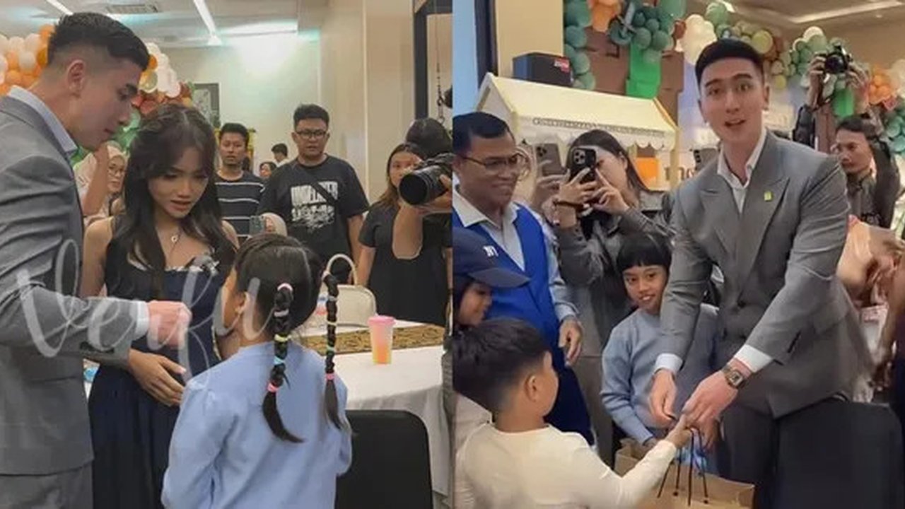 Verrell Bramasta Sempatkan Hadir di Ulang Tahun Gala Sky di Tengah Kesibukan