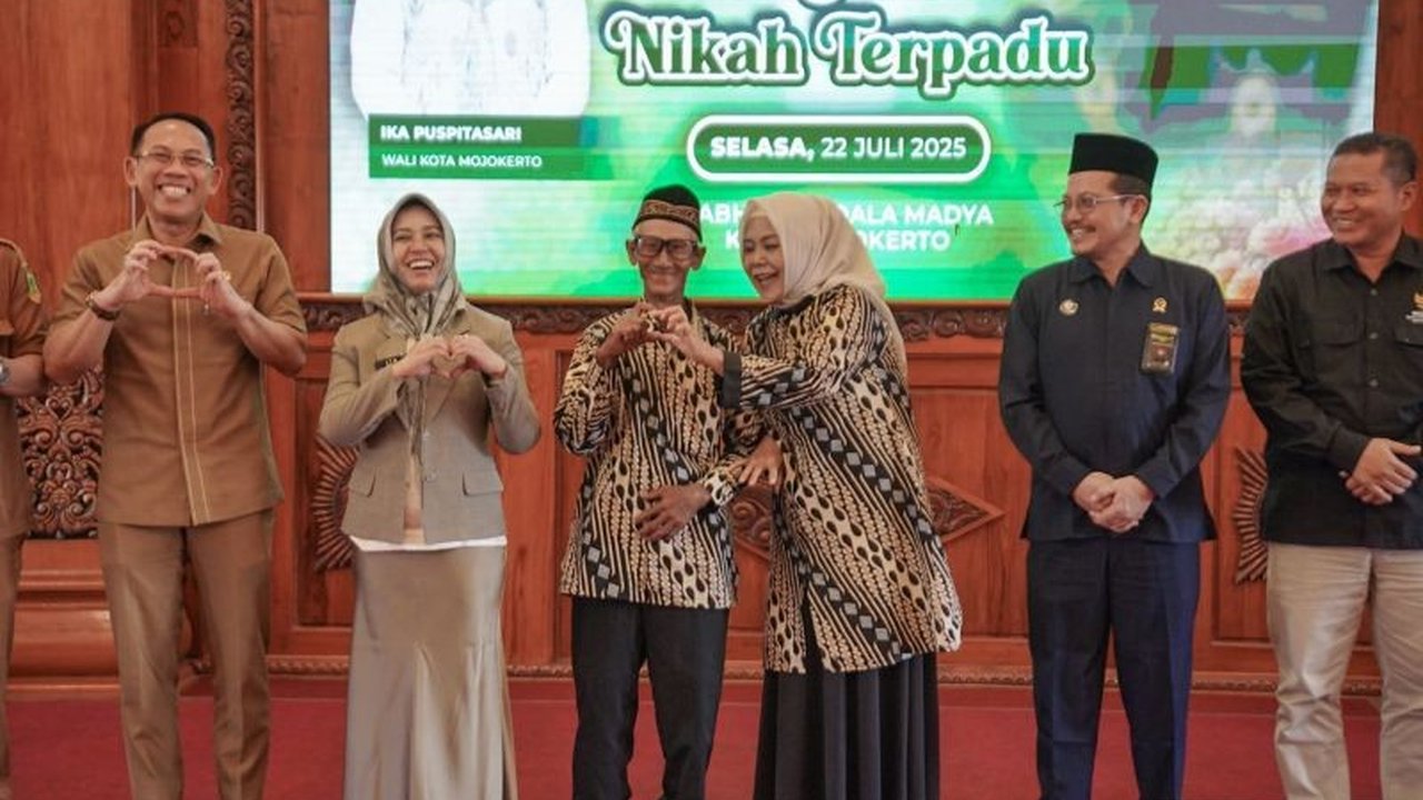 Pemkot Mojokerto berkolaborasi lintas instansi meluncurkan program 'Si Pandu Cinta' untuk menggenjot Pencatatan Perkawinan warga, memastikan tertib administrasi.
