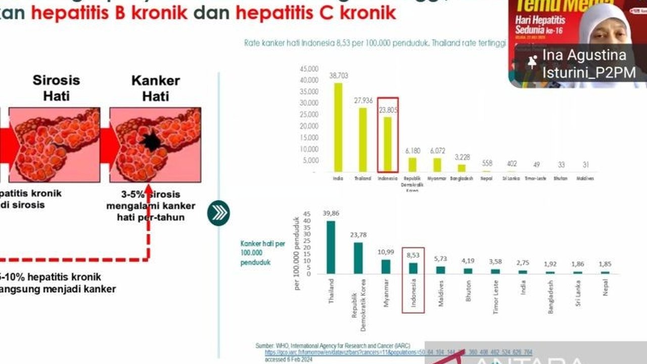 Indonesia serius perkuat strategi eliminasi hepatitis B dan C demi mencapai target global 2030. Simak langkah komprehensif Kemenkes!