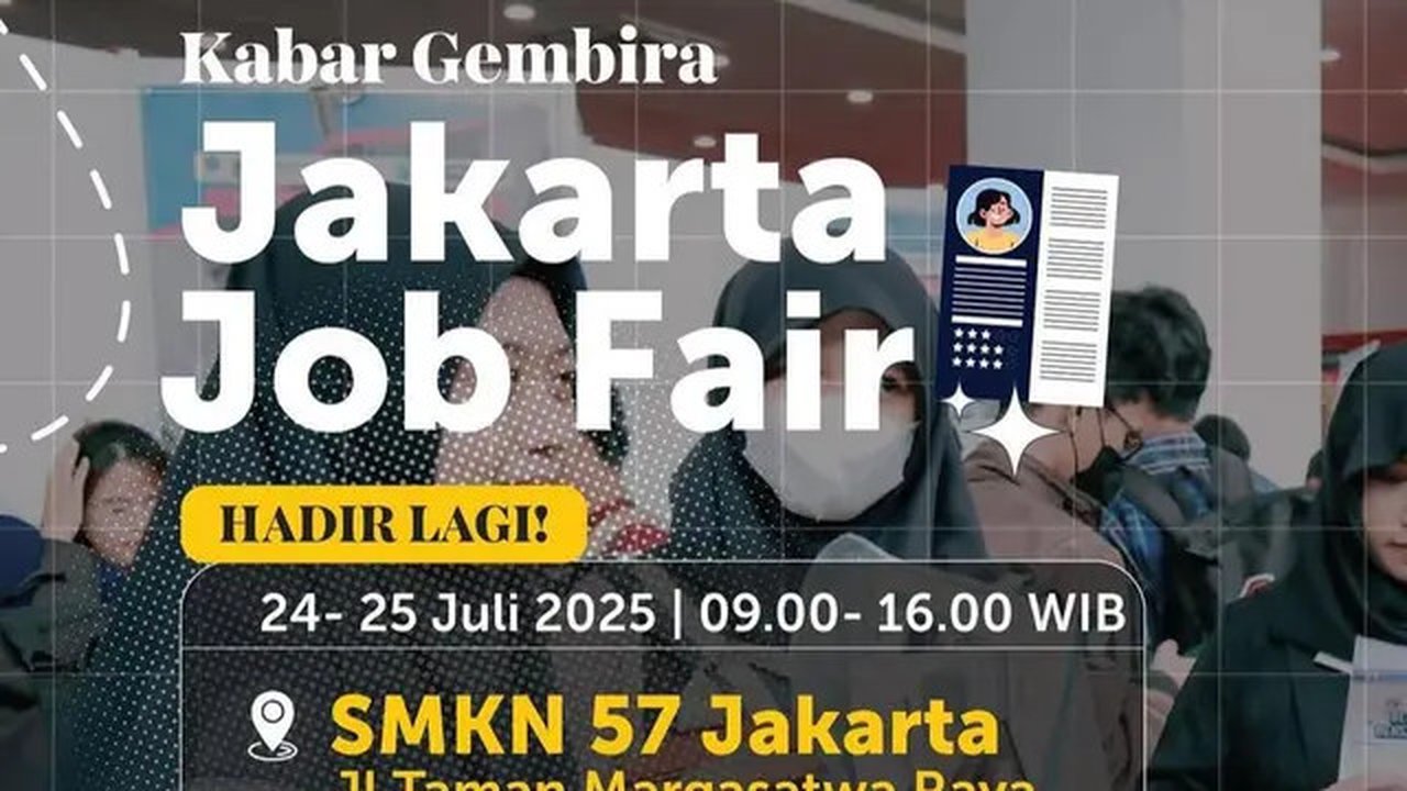 Jakarta Job Fair 2025. (Dok. Tangkapan Layar @dkijakarta)