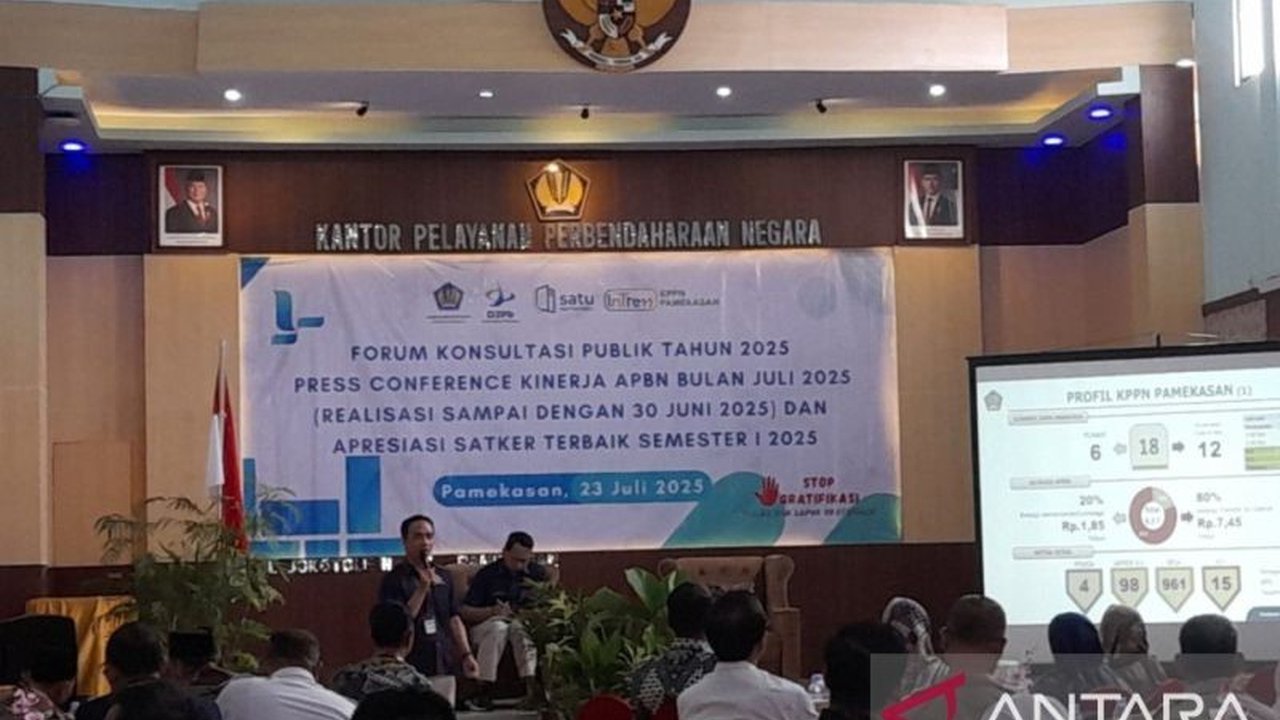 KPPN Pamekasan berupaya keras meningkatkan serapan APBN 2025 di Madura yang baru 38,57% hingga Juni, lebih rendah dari tahun sebelumnya. Langkah strategis dilakukan.