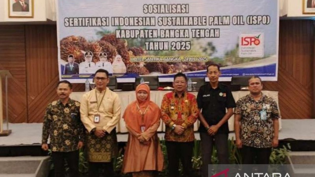 Pemerintah Kabupaten Bangka Tengah masifkan sosialisasi Sertifikasi ISPO demi produksi kelapa sawit berkelanjutan. Apa pentingnya bagi petani dan daerah?