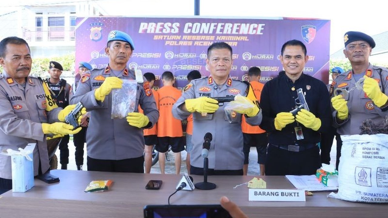 Polres Aceh Utara terus mendesak tiga DPO penembak polisi saat penggerebekan narkotika untuk menyerahkan diri, mengungkap temuan senjata api aktif.