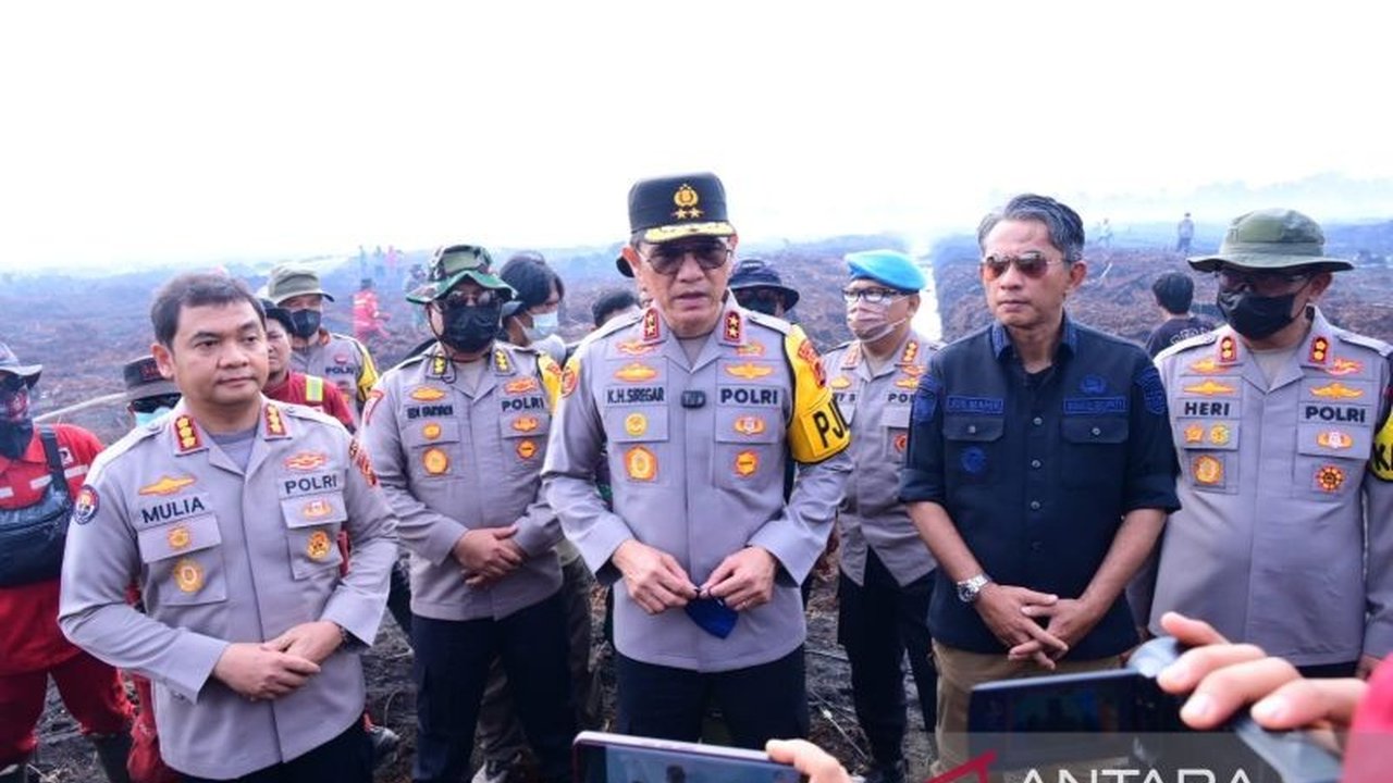 Kapolda Jambi Irjen Pol. Krisno H. Siregar memerintahkan penyelidikan Karhutla Jambi di Gambut Jaya, Muaro Jambi, setelah 264 hektare lahan terbakar dan 32 titik api teridentifikasi. Apa penyebabnya?