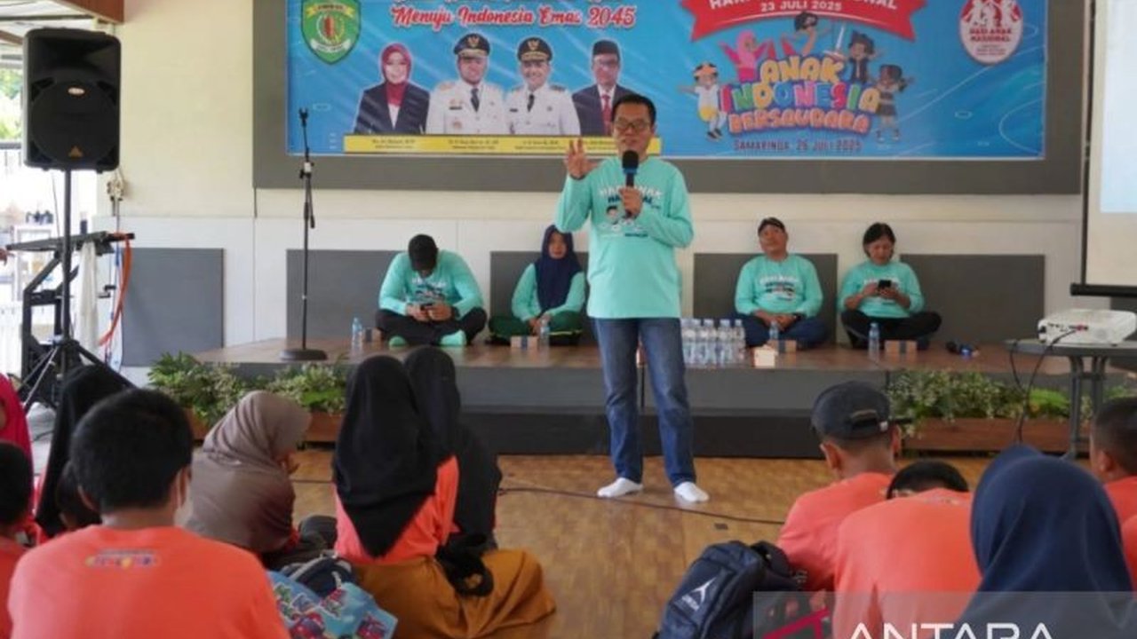 Dinas Sosial Kalimantan Timur rayakan Hari Anak Nasional 2025 dengan kegiatan edukasi dan hiburan menyenangkan bagi puluhan anak panti asuhan, membentuk generasi tangguh.