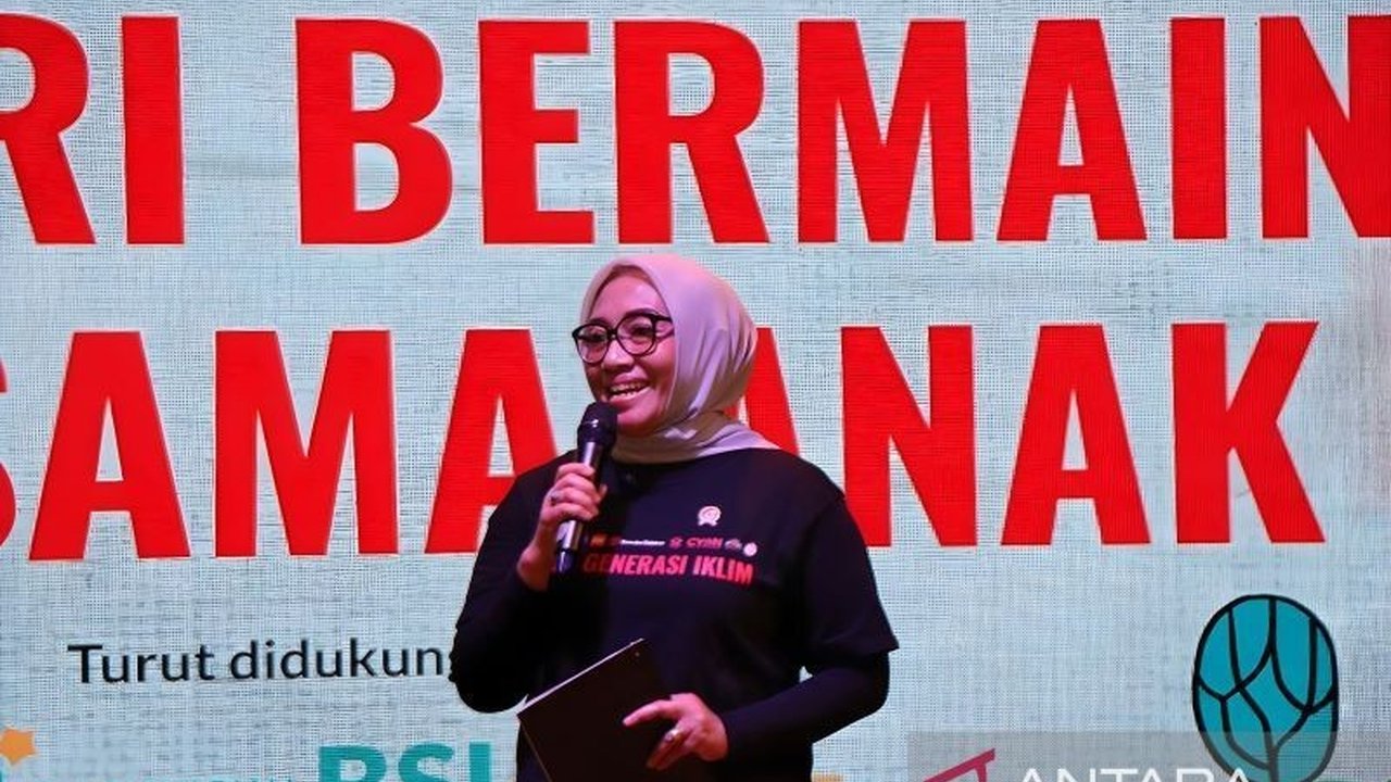 Menteri PPPA ajak anak-anak aktif jaga lingkungan hadapi krisis iklim. Melalui pendekatan bermain sambil belajar, diharapkan peran aktif anak peduli lingkungan semakin meningkat.
