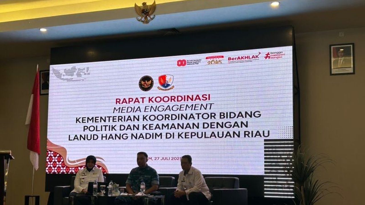 Kemenkopolkam bersama Lanud Hang Nadim menggelar diskusi kebebasan pers di Batam, mencari solusi atas penurunan Indeks Kebebasan Pers Kepri. Apa saja tantangannya?