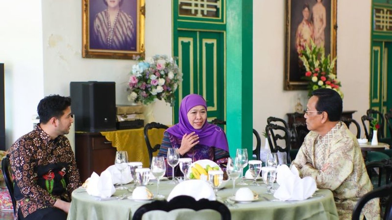 Gubernur Jatim Khofifah Indar Parawansa dan Wagub Emil Dardak temui Sri Sultan HB X di Yogyakarta. Apa saja poin penting Sinergi Pariwisata DIY Jatim yang mereka sepakati?
