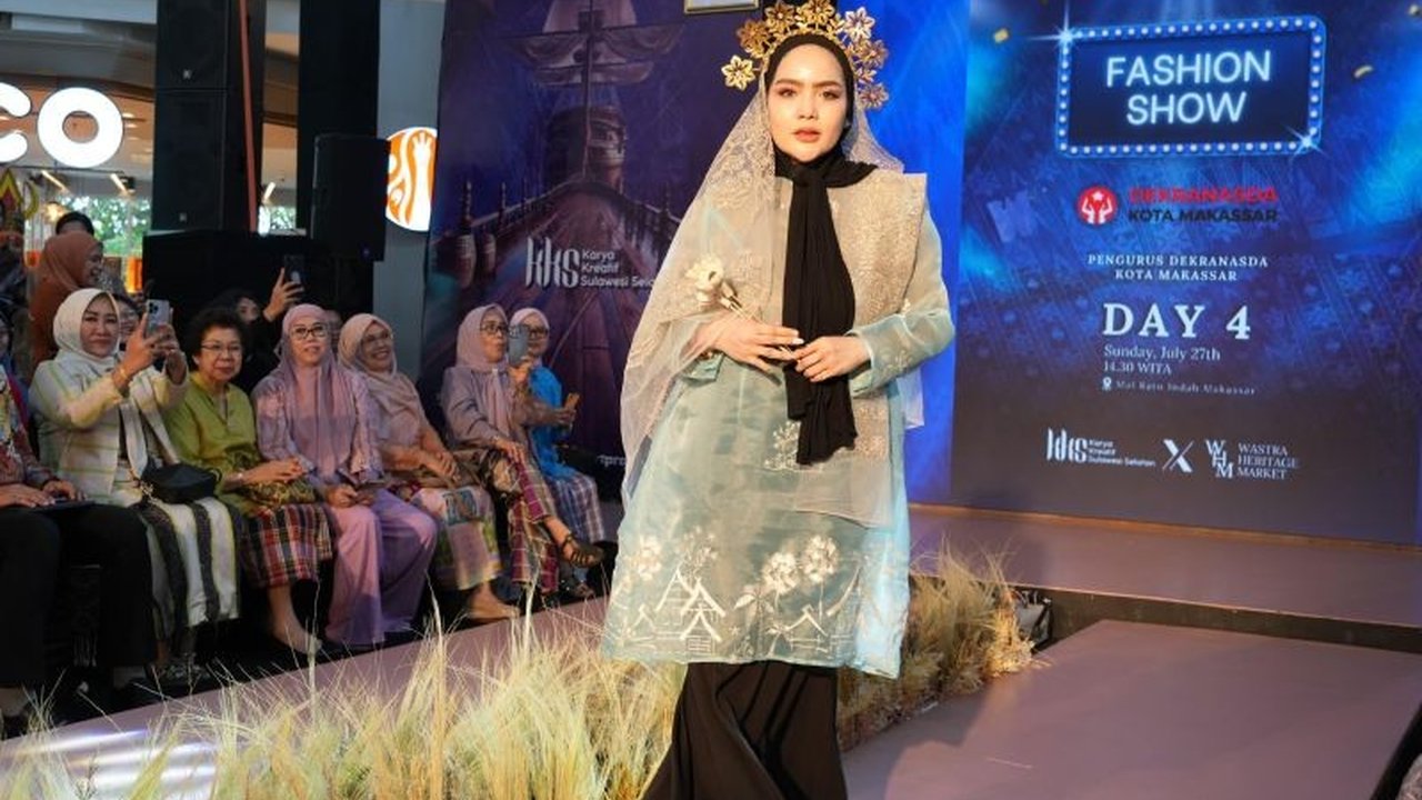 Dekranasda Makassar sukses mempromosikan keindahan Tenun Makassar di Wastra Heritage Market Sulsel, membuka peluang pasar global dan memperkuat regenerasi desainer muda.