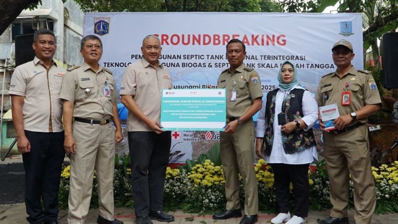 PT JIEP berkolaborasi dengan Pemkot Jakarta Timur membangun tangki septik komunal biogas, solusi inovatif untuk sanitasi dan kualitas hidup sehat ribuan warga di Jakarta Timur.