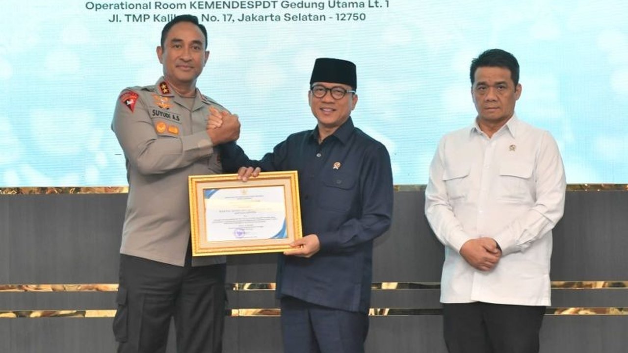Program Poliran Polda Banten mendapat apresiasi tinggi dari Mendes PDT karena sukses mendukung pengentasan kemiskinan di Indonesia, bahkan berhasil menekan angka pengangguran secara signifikan.