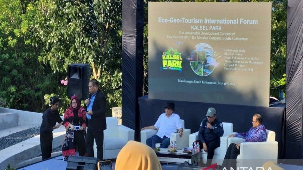 Universitas Lambung Mangkurat (ULM) berkomitmen penuh dalam Pengembangan Geowisata Kalsel, memanfaatkan potensi alam dan status UNESCO Global Geopark Meratus.