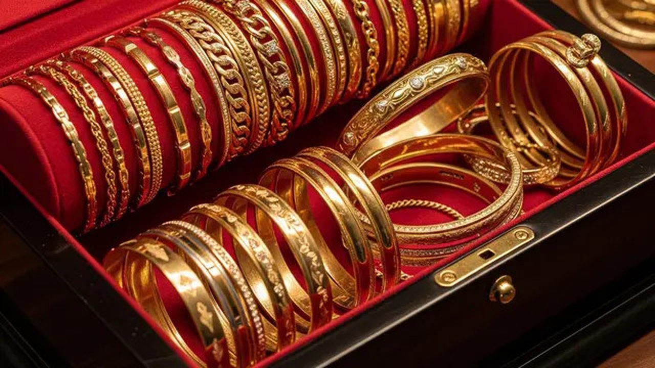 Model Gelang Emas 15 Gram Terbaru 2025. Foto: Gemini