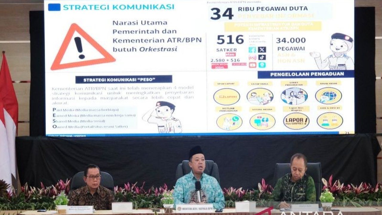 Menteri ATR/BPN Nusron Wahid tawarkan solusi keringanan BPHTB melalui sinergi dengan pemerintah daerah, mengatasi kendala fiskal dalam percepatan sertifikasi tanah nasional.