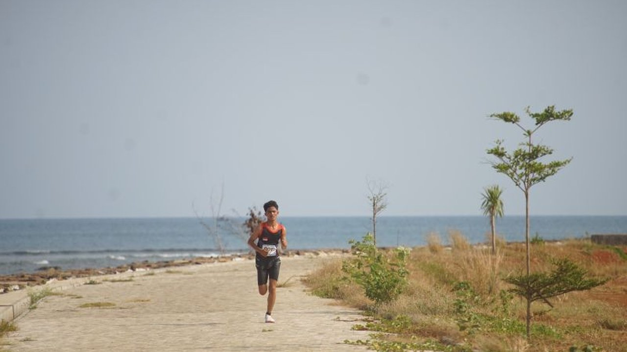 Mengapa Lari di Pantai Bisa Selamatkan Badak Jawa? Rhino Eco Run Kembali Digelar di Tanjung Lesung