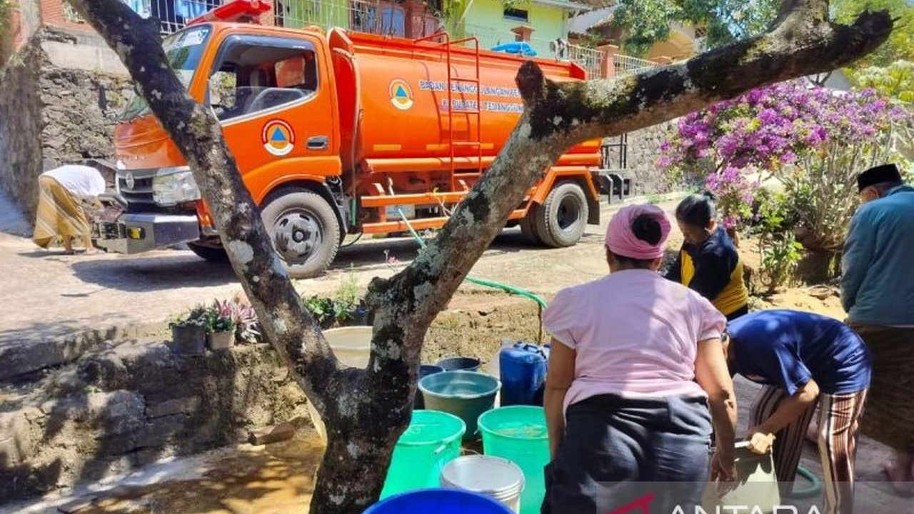 Fakta 50 Tangki: BPBD Temanggung Siapkan Air Bersih Hadapi Kemarau Basah 2025