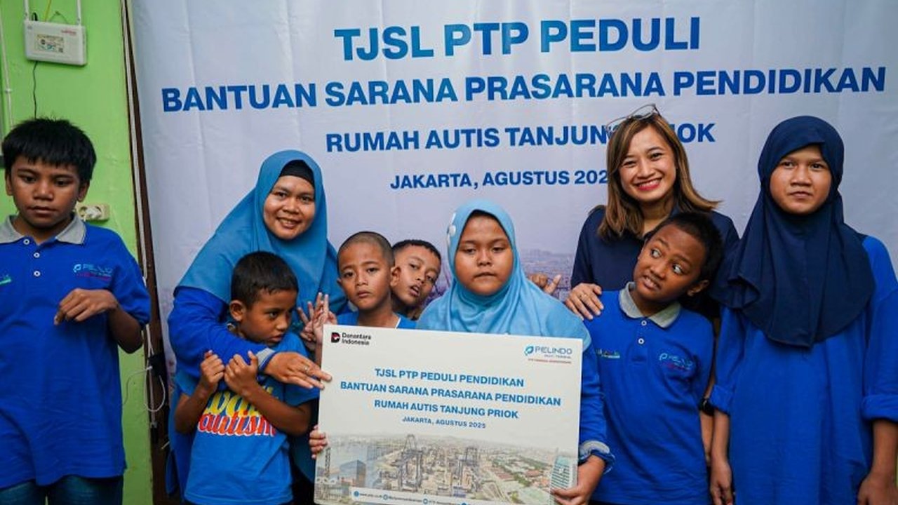 PTP Nonpetikemas menunjukkan kepeduliannya terhadap pendidikan inklusif dengan menyalurkan bantuan sarana dan prasarana kepada Rumah Autis Tanjung Priok, memberikan semangat baru bagi anak berkebutuhan khusus.
