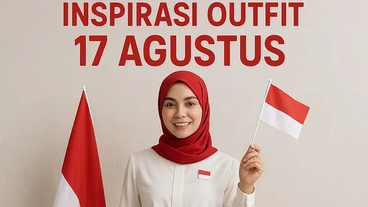 Inspirasi Outfit 17 Agustus Hijab/AI