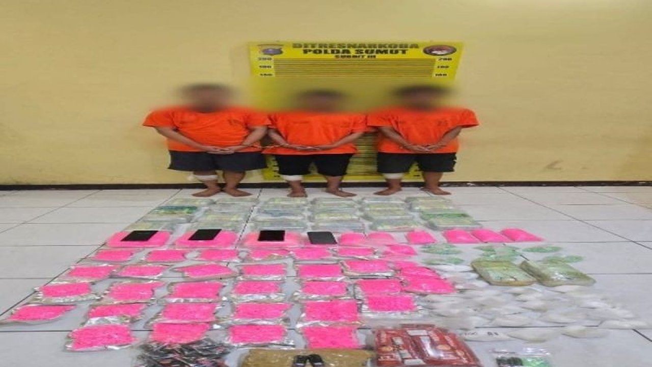 Polda Sumut intensif buru pelaku utama 26 kg sabu-sabu jaringan internasional. Siapakah HS, warga Aceh berdomisili di Thailand, yang disebut dalang di balik peredaran narkoba ini?