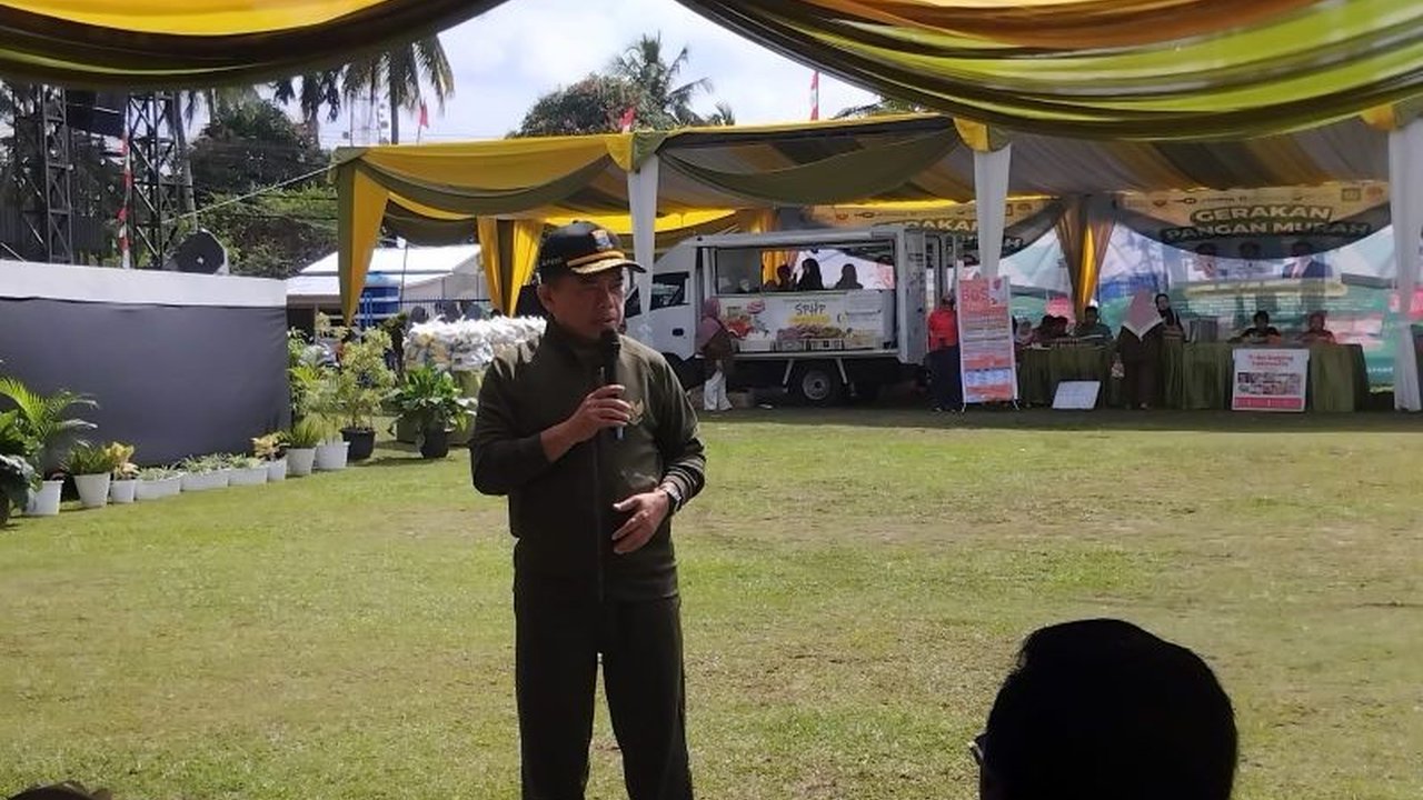 Gubernur Jambi Al Haris memberikan apresiasi tinggi terhadap kolaborasi dalam 'Gerakan Pangan Murah Jambi' yang membantu masyarakat dan berpotensi menggerakkan ekonomi daerah.