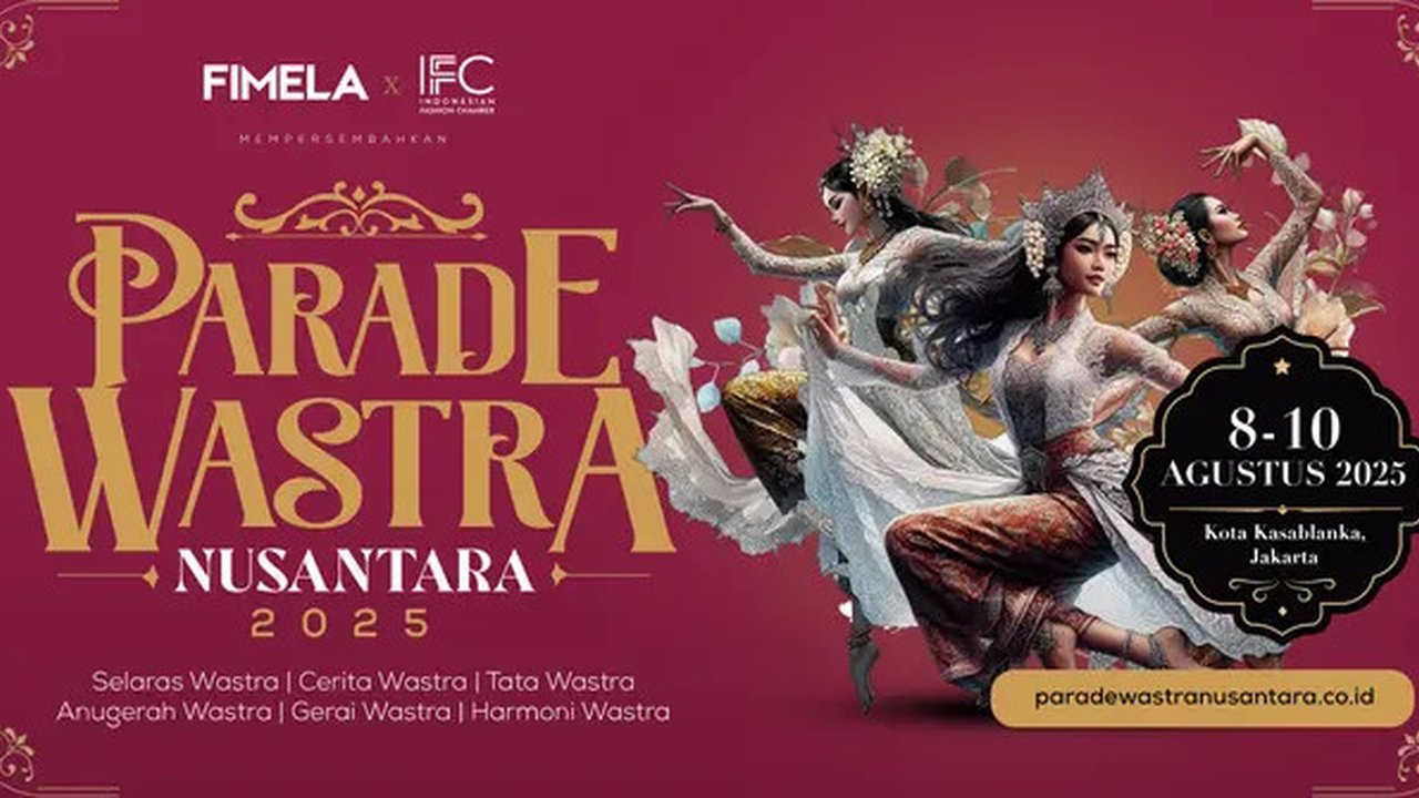 Parade Wastra Nusantara 2025 akan digelar di Kota Kasablanka./copyright istimewa