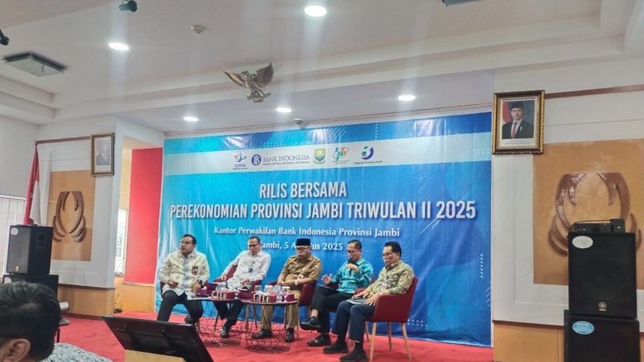 Fakta Mengejutkan! Ekonomi Jambi Tumbuh 4,99 Persen di Triwulan II 2025, Sektor Ini Paling Moncer