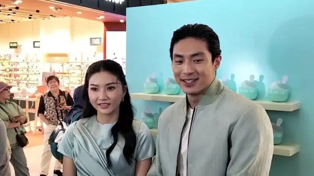 Sarwendah dan Giorgio Antonio. (M Altaf Jauhar/ Liputan6.com)