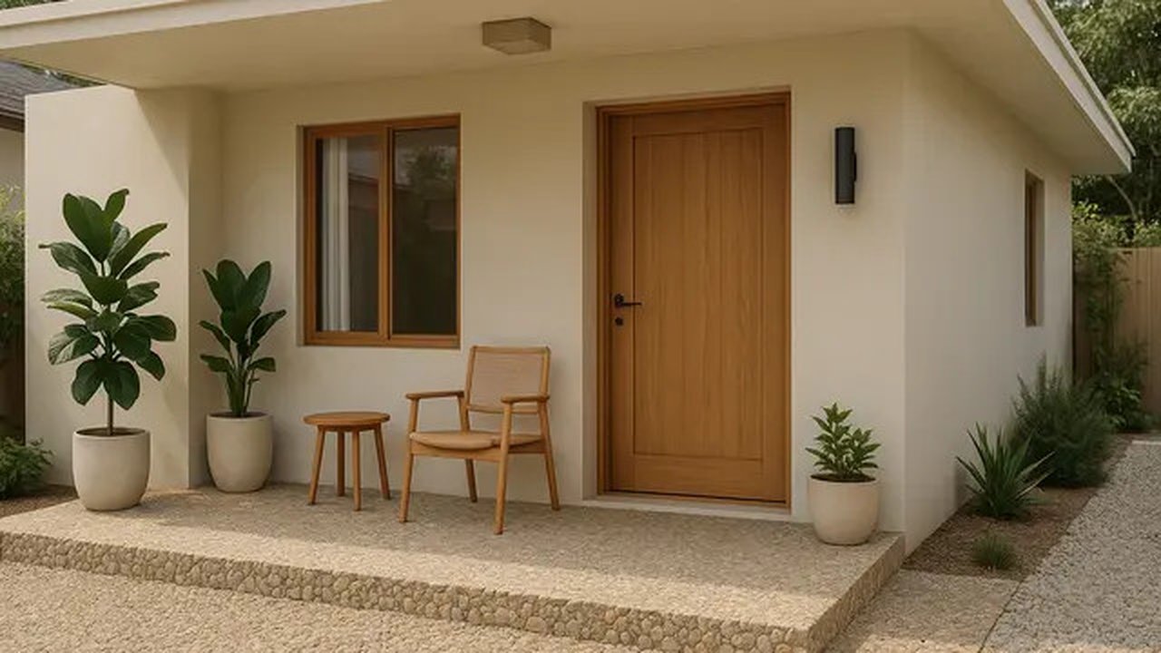 Model Teras Depan Rumah yang Hemat Biaya (created by AI)