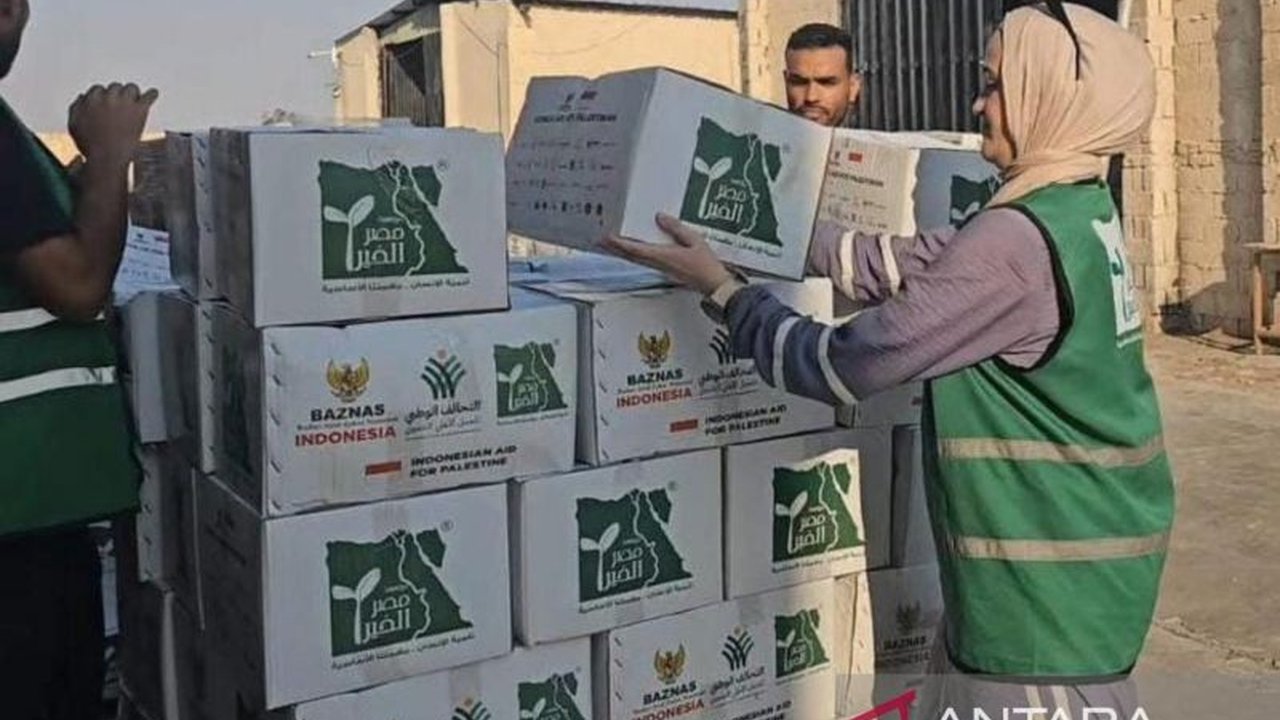 Baznas RI siapkan 55.000 paket bantuan pangan untuk Palestina, upaya mencegah bencana kelaparan di Gaza. Bagaimana strategi distribusinya hingga sampai ke tangan warga?
