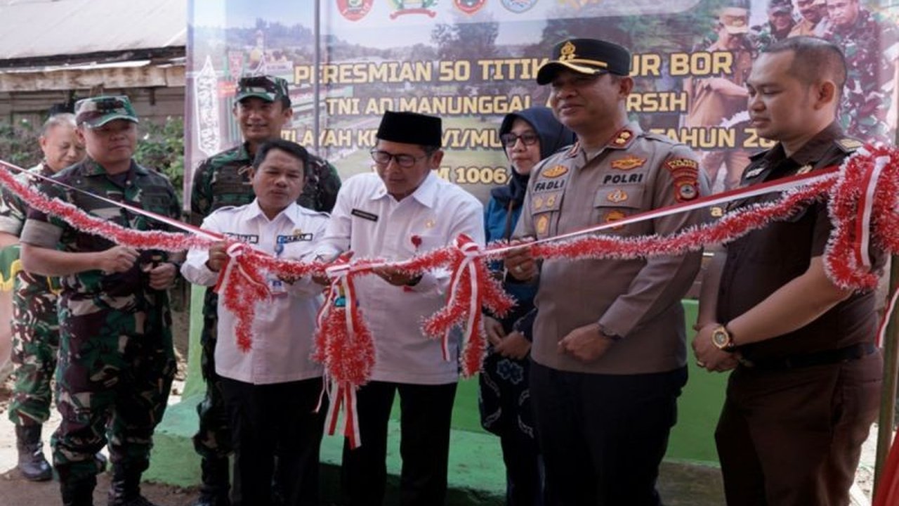 Kodam VI/Mulawarman meresmikan 50 titik **sumur bor Kodam Mulawarman** di Kalimantan Selatan. Inisiatif ini menjadi solusi krisis air bersih dan upaya penurunan stunting. Bagaimana dampaknya?