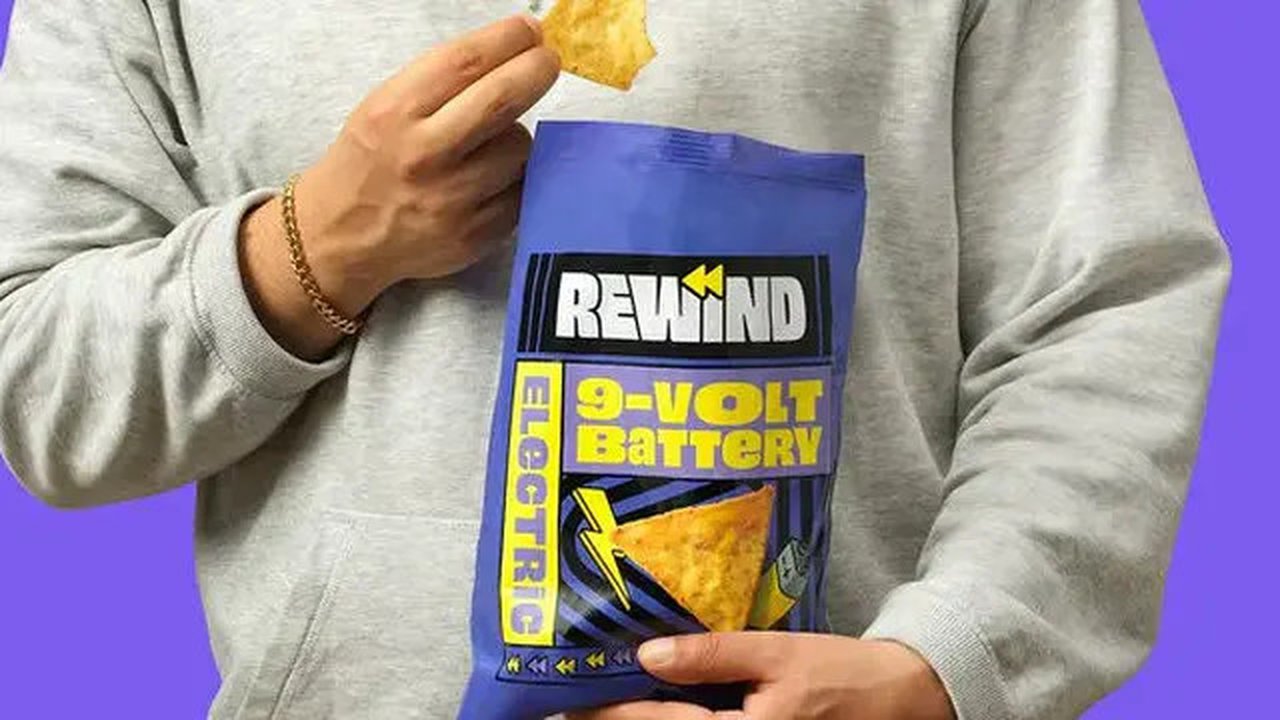 Rewind's battery-flavored chips are poised to become a quirky pop-culture sensation---blending 90s nostalgia, inventive snacking, and a dash of viral marketing to stand out in a crowded mar