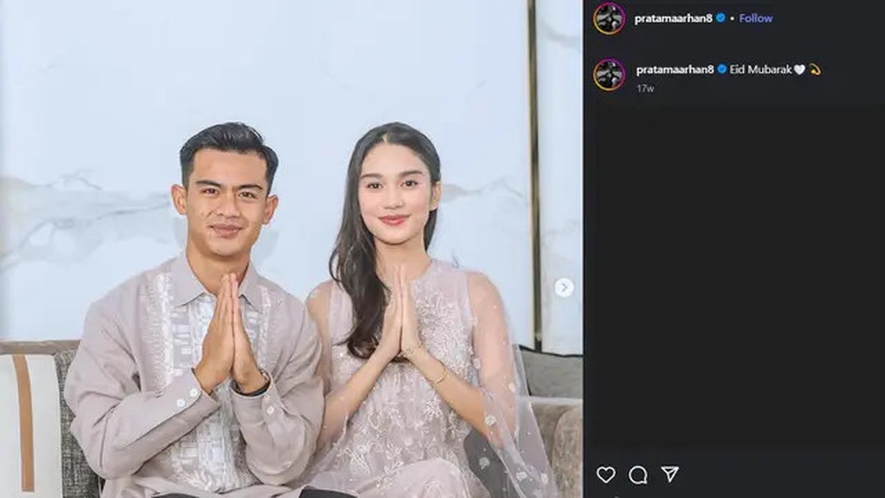 Unggahan Pratama Arhan bersama Azizah Salsha. (Instagram/ pratamaarhan8)