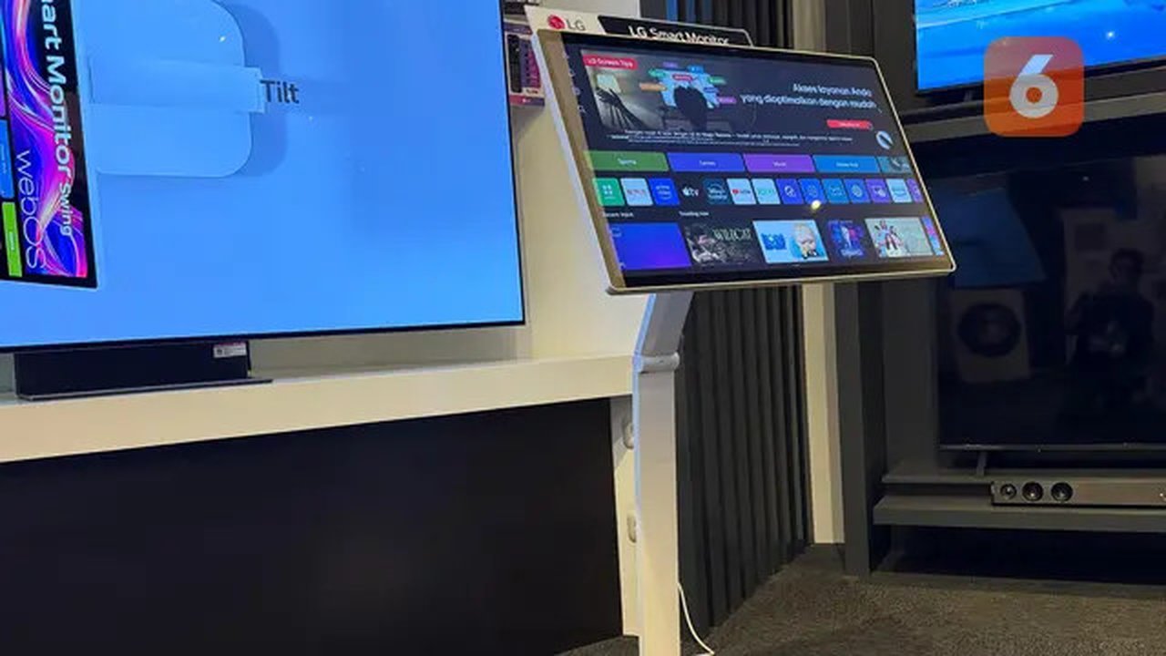 LG Smart Monitor Swing. Liputan6.com/Iskandar