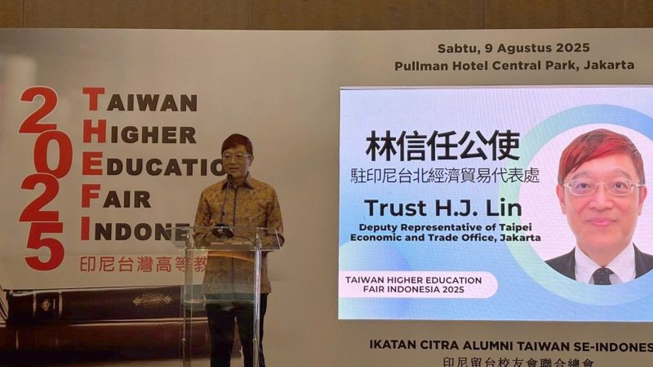 Pameran Pendidikan Taiwan Higher Education Fair Indonesia (THEFI) 2025 hadirkan 66 universitas, terbanyak sepanjang sejarah, membuka peluang studi global bagi pelajar Indonesia.