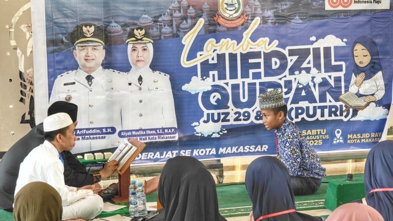 Pemkot Makassar menggelar Expo Hifdzi Quran dan Keterampilan, melibatkan 500 siswa SMP untuk membentuk karakter dan meningkatkan pendidikan agama. Apa saja kategori lombanya?