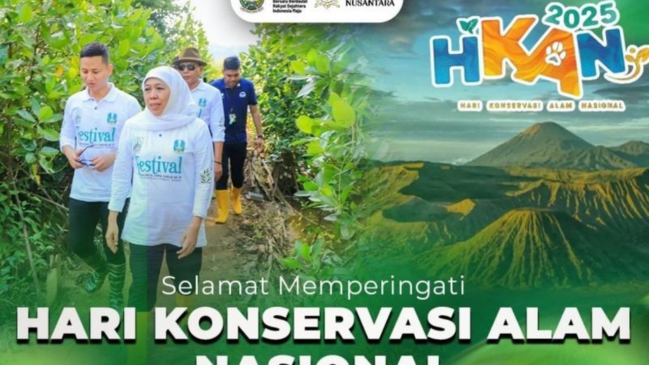 Gubernur Jawa Timur Khofifah Indar Parawansa menekankan pentingnya Kolaborasi Lintas Generasi sebagai kunci utama keberhasilan konservasi alam di Jatim. Mengapa demikian?