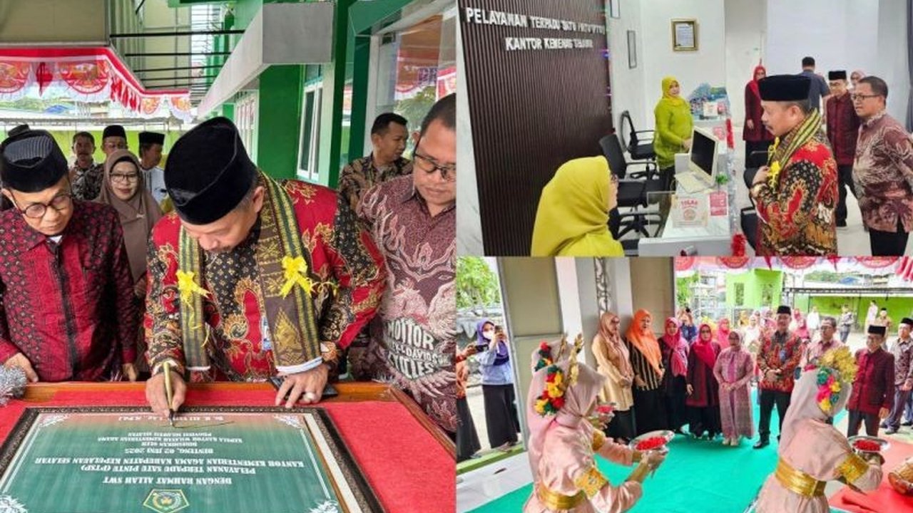Kantor Wilayah Kementerian Agama Sulawesi Selatan meluncurkan PTSP dan inovasi GRATIS untuk optimalkan layanan publik Kemenag di Kepulauan Selayar. Simak dampaknya bagi masyarakat!