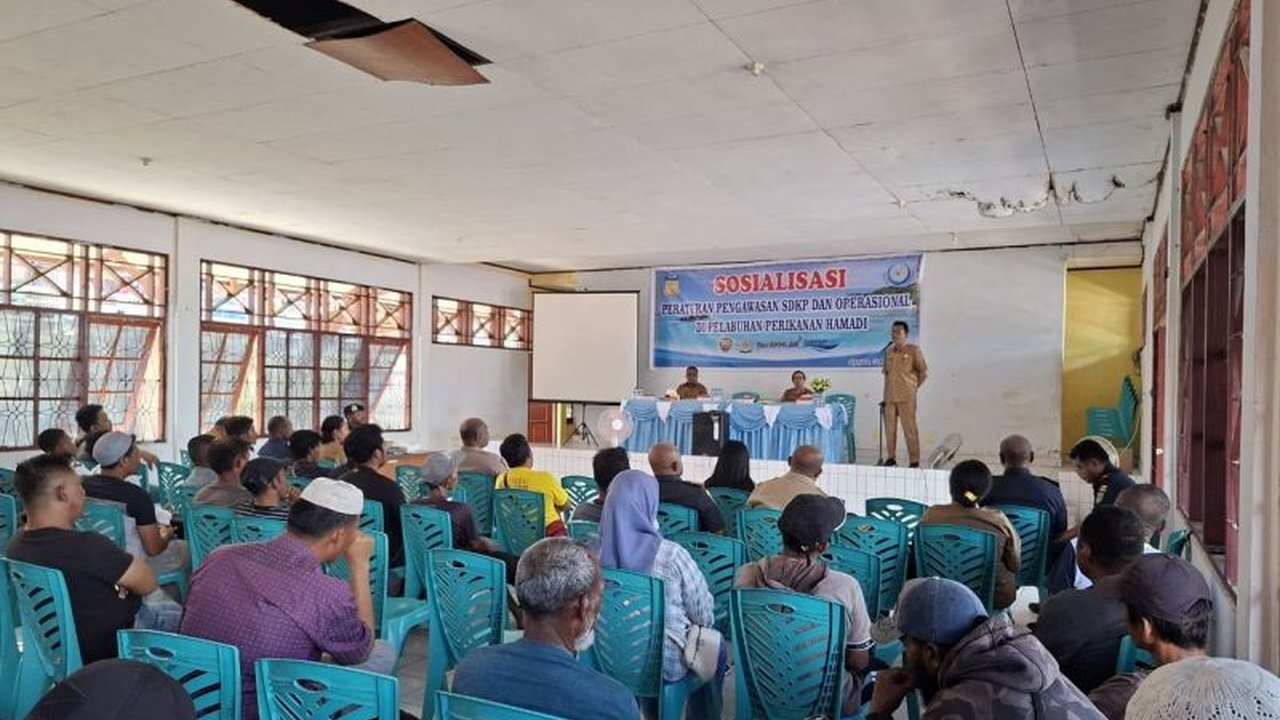 Dinas Kelautan dan Perikanan Papua gencar melakukan penguatan Pengawasan Pelabuhan Hamadi. Langkah ini diharapkan mampu mengoptimalkan retribusi demi peningkatan PAD.