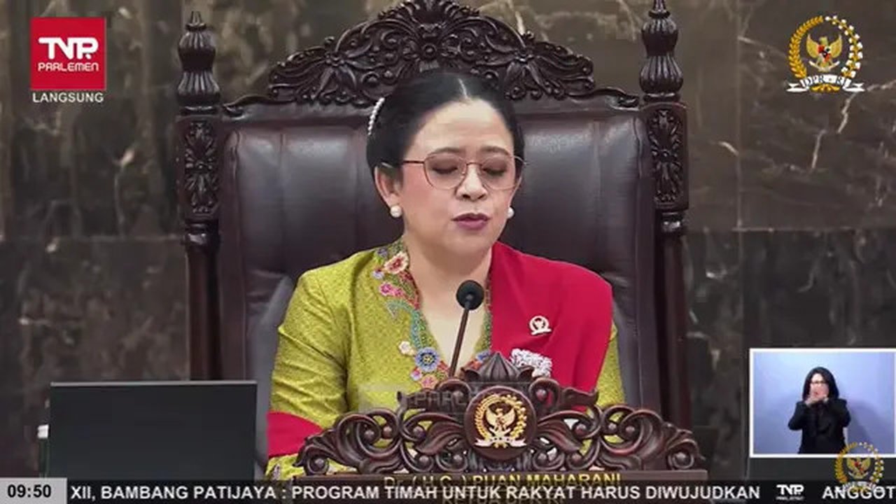 Pada sidang tahunan MPR RI, Ketua DPR RI Puan Maharani pada Jumat (15/8/2025) di Jakarta, mengatakan bahwa kedaulatan bukan hanya soal menjaga batas wilayah negara, tetapi juga memast