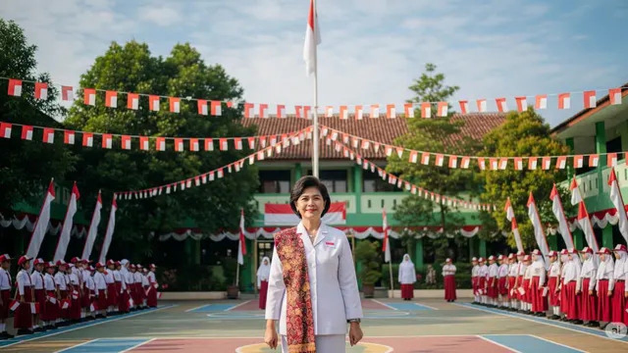 Ilustrasi Pembina Upacara 17 Agustus 2025 (Foto: Gemini)