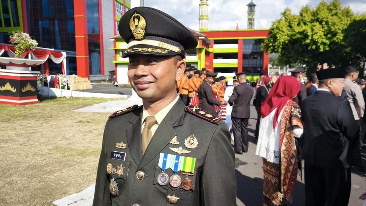 Dandim 0410 Bandarlampung, Letkol Arm Roni Hermawan, soroti urgensi persatuan dan kesatuan bangsa sebagai fondasi kedaulatan sejati dan Indonesia Emas 2045.