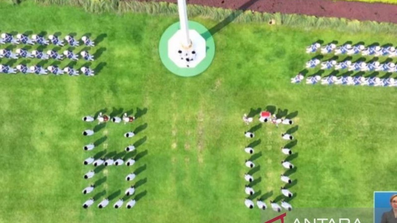 Fakta Unik Paskibraka: Ini Alasan Formasi Angka 80 di Upacara Kemerdekaan RI ke-80