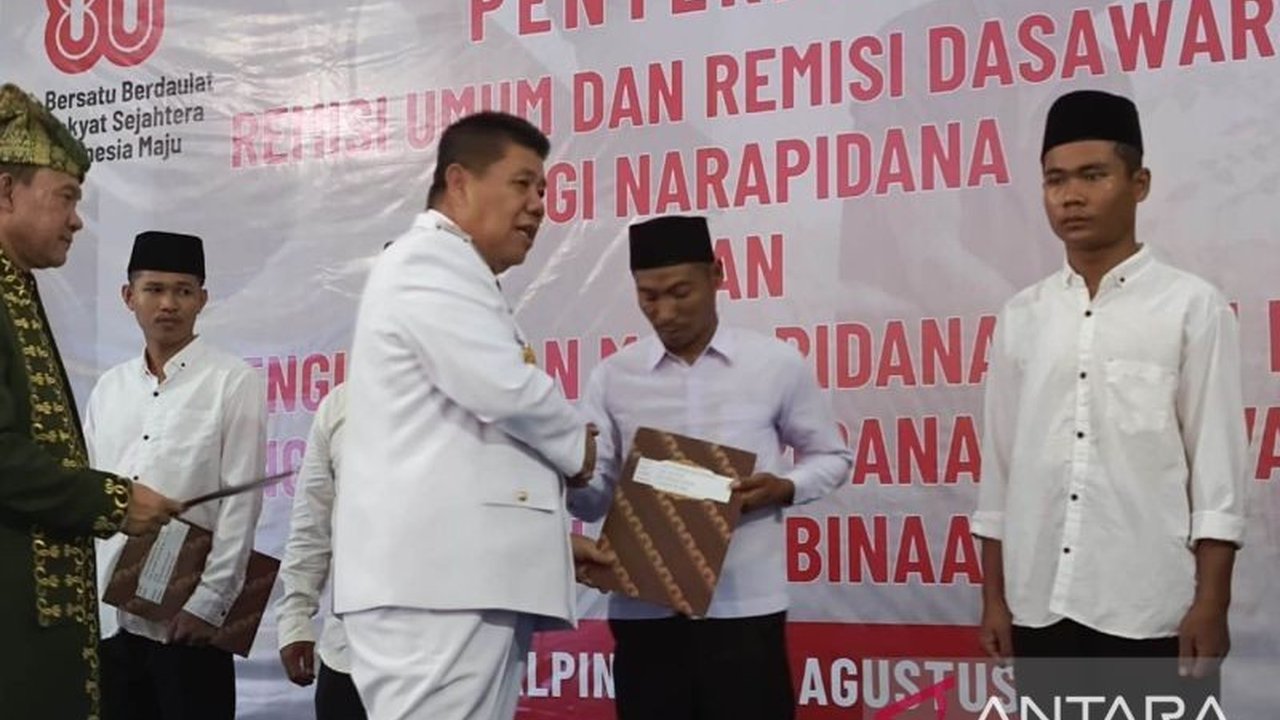 Ribuan Warga Binaan Pemasyarakatan di Kepulauan Bangka Belitung menerima Remisi HUT RI ke-80, termasuk puluhan narapidana yang langsung bebas. Simak detailnya!