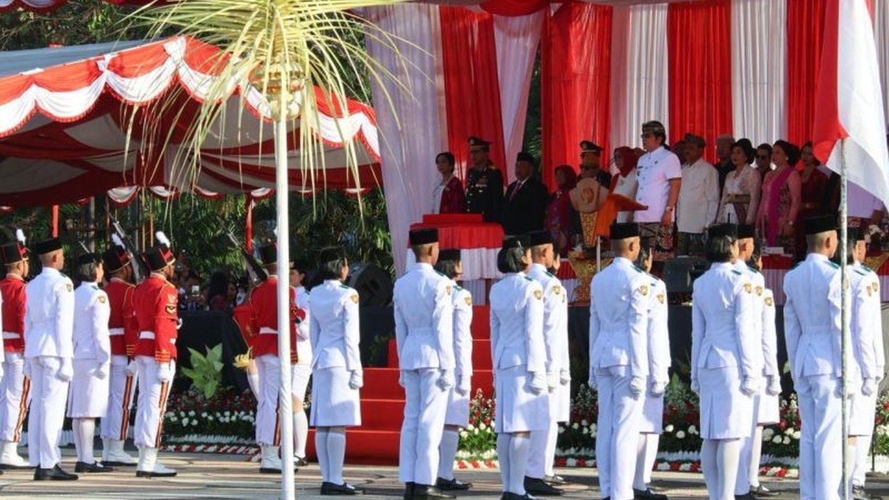 Wagub Bali I Nyoman Giri Prasta serukan penanaman nasionalisme sejak usia dini, tekankan pentingnya semangat perjuangan di era modern, terutama saat HUT ke-80 RI.