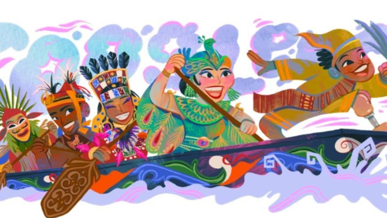 Perayaan HUT ke-80 RI di Istana Merdeka berlangsung meriah dengan berbagai hiburan, termasuk penampilan Rossa, atraksi Iko Uwais, hingga Google Doodle bertema Pacu Jalur yang memukau.