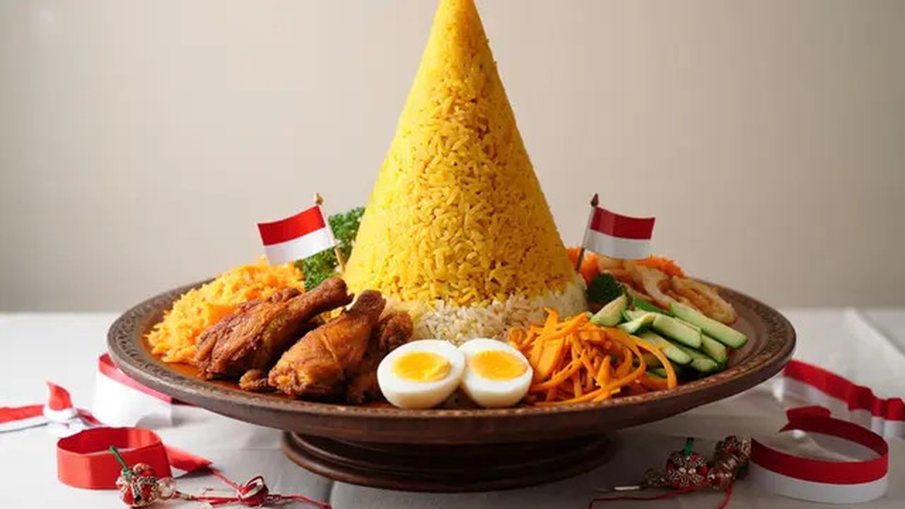 Cara Menghias Tumpeng Mini Sederhana Tapi Bagus