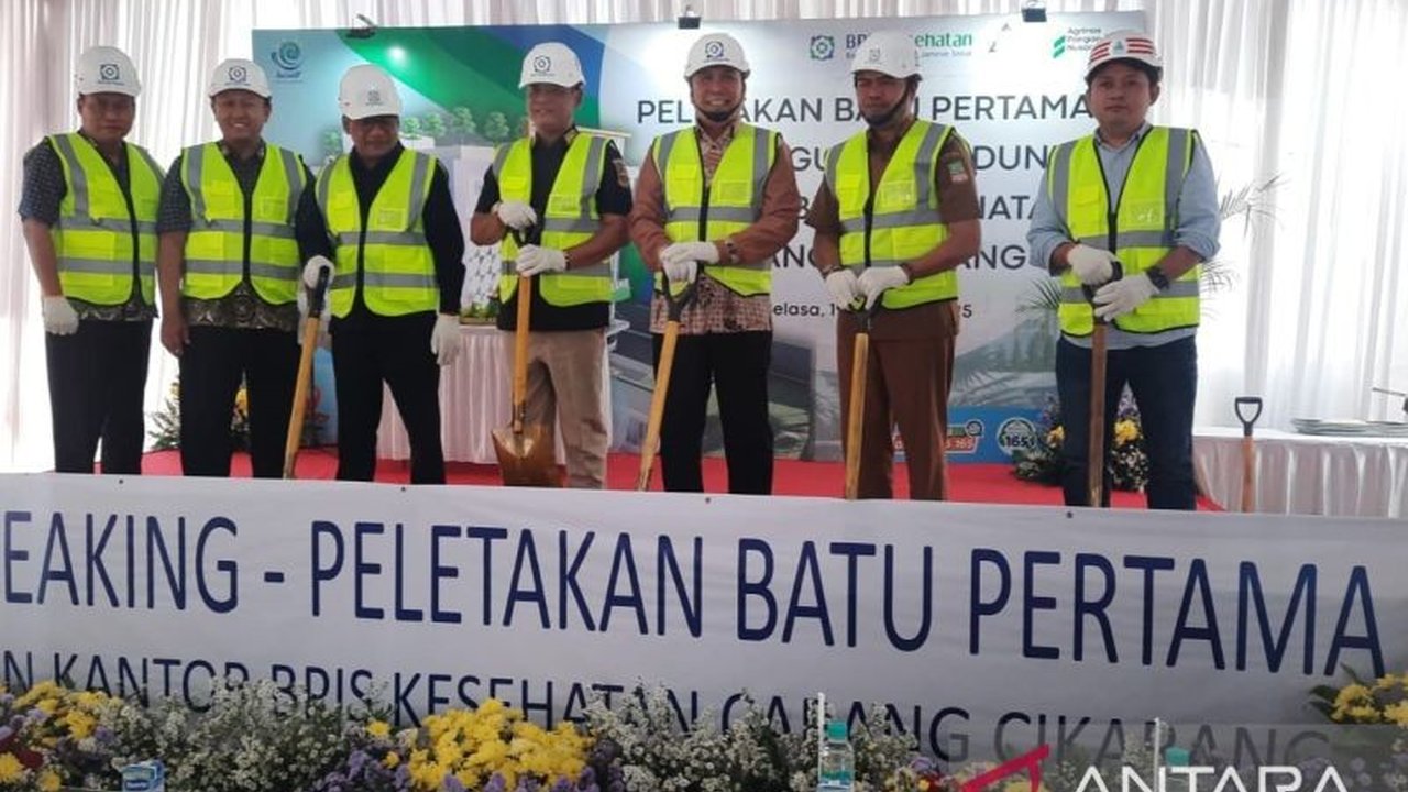 BPJS Kesehatan Cikarang memulai pembangunan gedung baru berkonsep eco green untuk mengoptimalkan pelayanan kesehatan bagi 3,2 juta peserta di Kabupaten Bekasi.