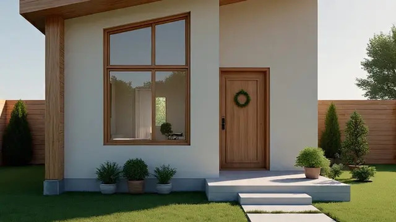 Rumah Kayu 4x6 Sederhana (Gemini)